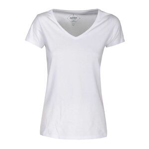 James Harvest Womens/Ladies Whailford V Neck / White